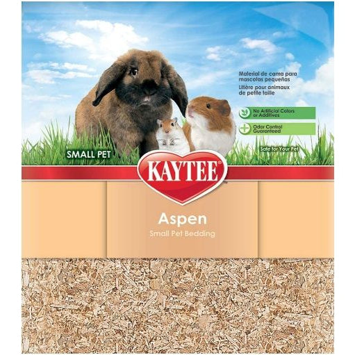 Kaytee Aspen Small Pet Bedding & Litter, 1 Bag - (1,250 Cu. In. Expands to 3,200 Cu. In.)-Small Pet-Kaytee-PetPhenom