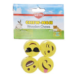 Kaytee Chew-Moji Wooden Chews, 4 Count-Small Pet-Kaytee-PetPhenom