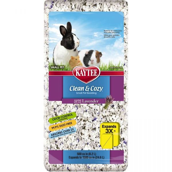 Kaytee Clean & Cozy Small Pet Bedding - Lavender, 500 Cubic Inches-Small Pet-Kaytee-PetPhenom