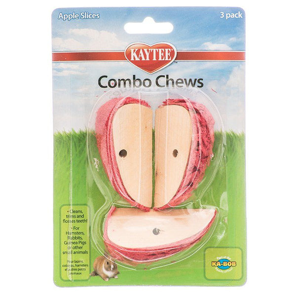 Kaytee Combo Chews Apple Stices, 3 Pack-Small Pet-Kaytee-PetPhenom