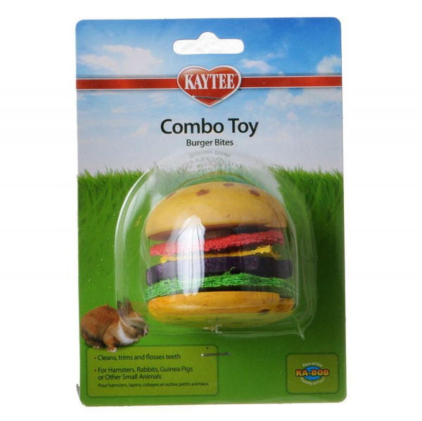 Kaytee Combo Toy - Burger Bites, 1 Pack-Small Pet-Kaytee-PetPhenom