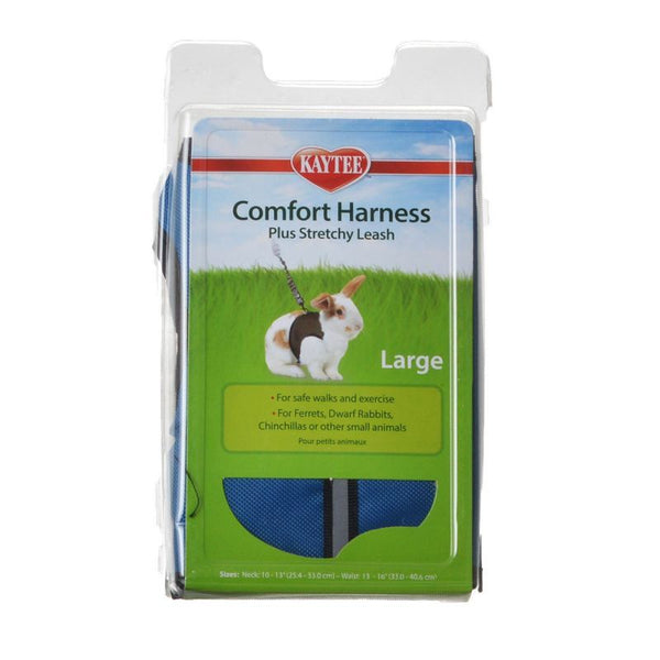 Kaytee Comfort Harness with Safety Leash, Large (10"-13" Neck & 13"-16" Waist)-Small Pet-Kaytee-PetPhenom