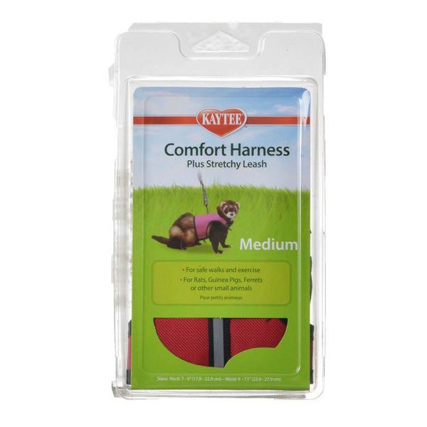 Kaytee Comfort Harness with Safety Leash, Medium (7"-9" Neck & 9"-11" Waist)-Small Pet-Kaytee-PetPhenom