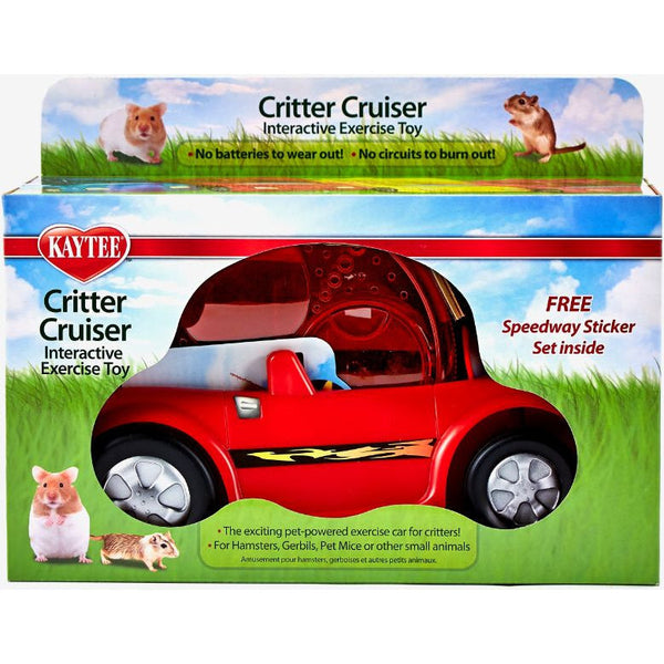 Kaytee Critter Cruiser For Hamsters And Gerbils 6 " x 12" x 9" , 6 " x 12" x 9"-Small Pet-Kaytee-PetPhenom