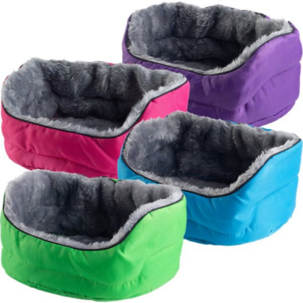 Kaytee Critter Cuddle-E-Cup Small Pet Bed Assorted Colors, 1 count - 12"L x 10"W x 5.5"H-Small Pet-Kaytee-PetPhenom
