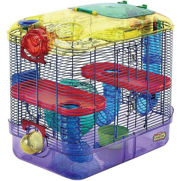 Kaytee CritterTrail 2-Level Small Animal Habitat, 1 count-Small Pet-Kaytee-PetPhenom