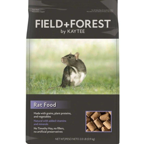 Kaytee Field and Forest Premium Rat Food, 2 lbs-Small Pet-Kaytee-PetPhenom