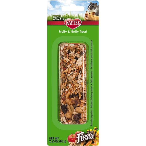 Kaytee Fiesta Fruity/Nutty Small Animal Stick 2.5oz-Small Pet-Kaytee-PetPhenom