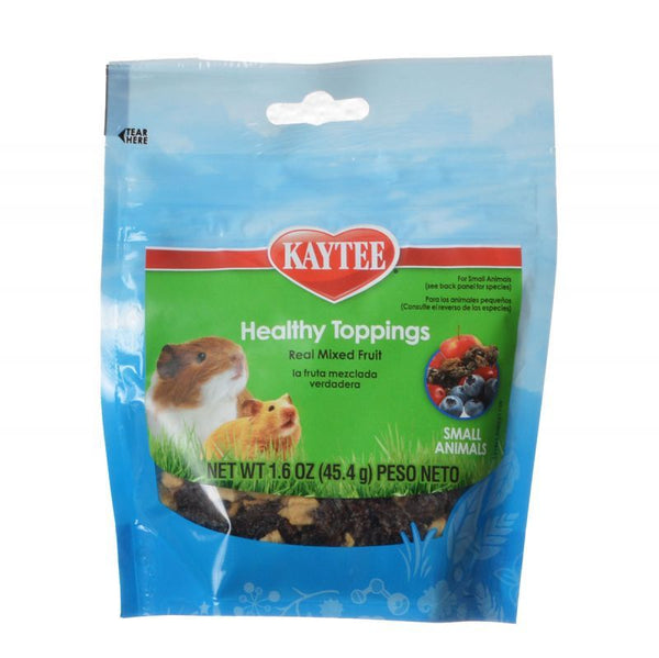 Kaytee Fiesta Healthy Toppings Mixed Fruit - Small Animals, 1.6 oz-Small Pet-Kaytee-PetPhenom