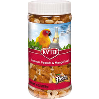 Kaytee Fiesta Pa Pnut Mango Avial Treat Jar 10oz-Small Pet-Kaytee-PetPhenom