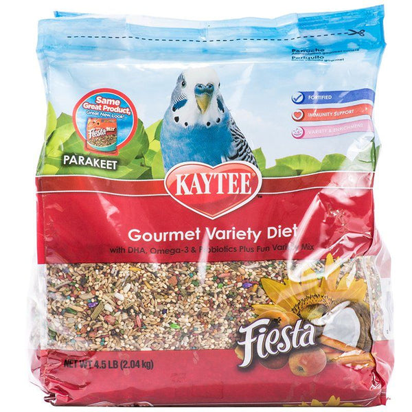 Kaytee Fiesta Parakeet Food, 4.5 lbs-Bird-Kaytee-PetPhenom