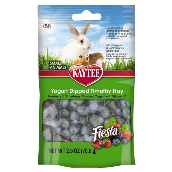 Kaytee Fiesta Timothy Bits Blueberry Straw 2.5oz-Small Pet-Kaytee-PetPhenom