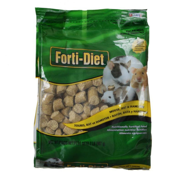 Kaytee Forti-Diet Mouse & Rat Food, 2 lbs-Small Pet-Kaytee-PetPhenom