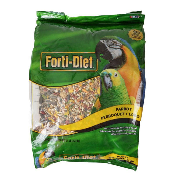 Kaytee Forti-Diet Parrot Food, 5 lbs-Bird-Kaytee-PetPhenom