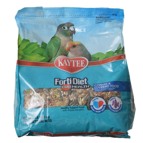 Kaytee Forti-Diet Pro Health Conure Food, 4 lbs-Bird-Kaytee-PetPhenom