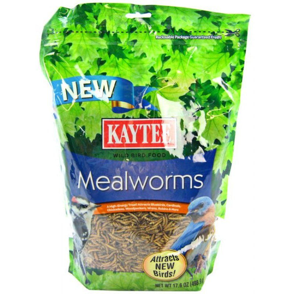 Kaytee Mealworms Bird Food, 17.6 oz-Bird-Kaytee-PetPhenom