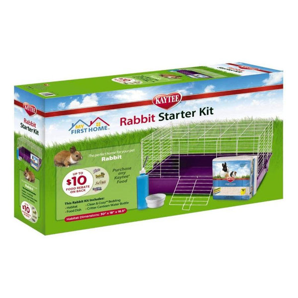 Kaytee My First Home Rabbit Sarter Kit, 1 count-Small Pet-Kaytee-PetPhenom