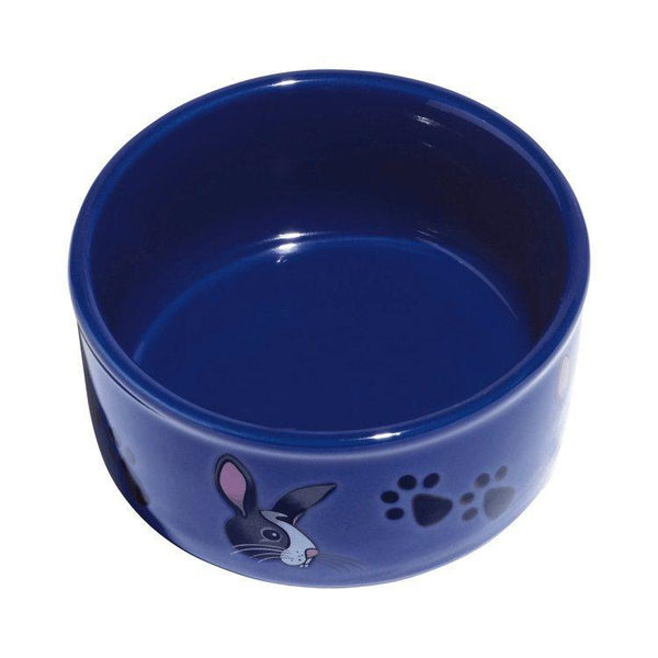 Kaytee Paw Print PetWare Bunny Bowl, 1 Count-Small Pet-Kaytee-PetPhenom