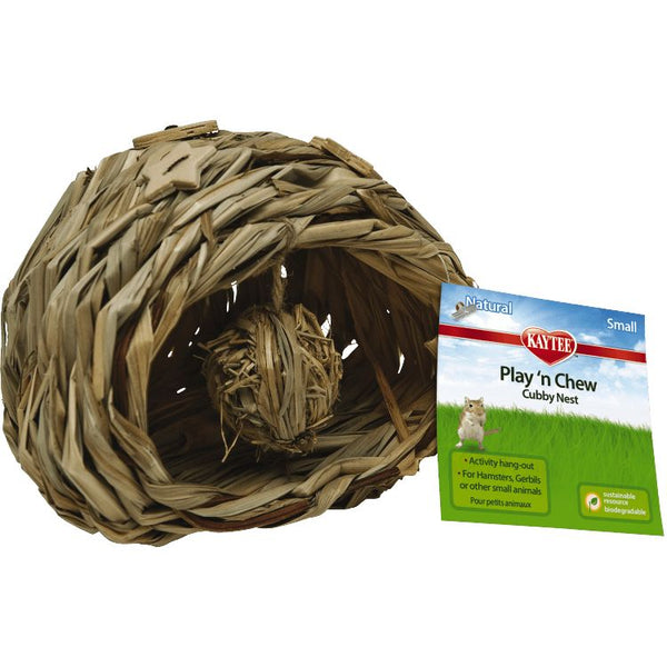 Kaytee Play 'n Chew Cubby Nest, Small 1 count-Small Pet-Kaytee-PetPhenom