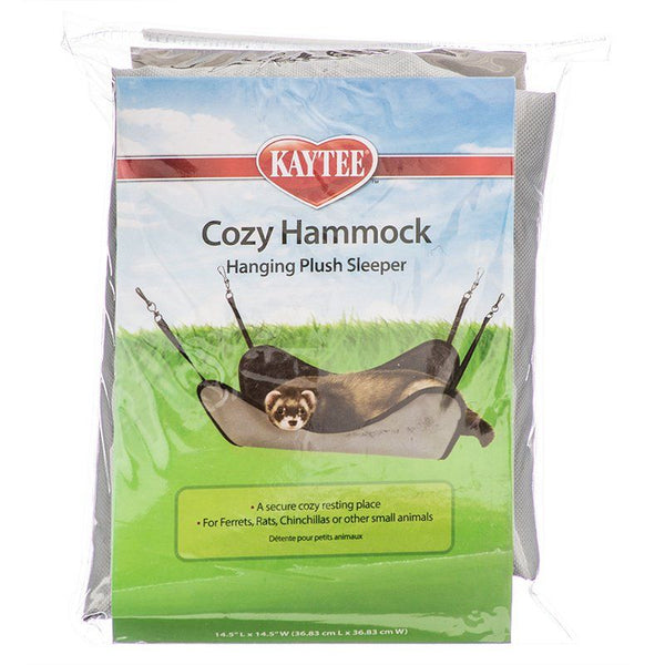 Kaytee Plush Hammock Hanging Sleeper - Assorted, 14.5" Long x 14.5" Wide-Small Pet-Kaytee-PetPhenom