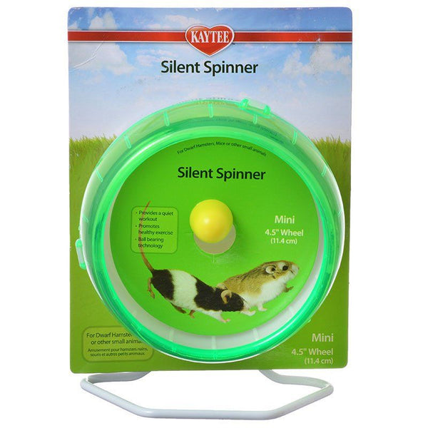 Kaytee Silent Spinner Wheel, Mini (4.5" Diameter)-Small Pet-Kaytee-PetPhenom