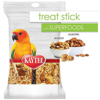 Kaytee Superfoods Avian Treat Stick - Walnut & Almonds, 5.5 oz-Bird-Kaytee-PetPhenom