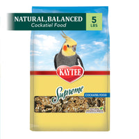 Kaytee Supreme Cockatiel Food 5 lbs-Bird-Kaytee-PetPhenom