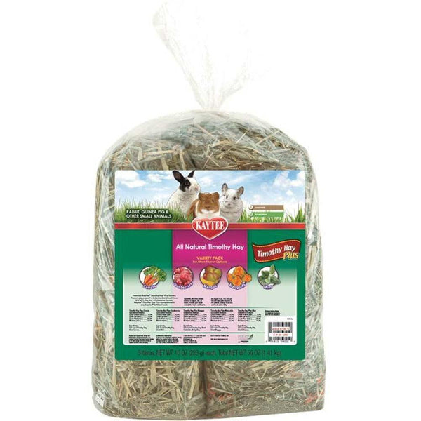 Kaytee Timothy Hay Variety Carrot, Cranberry, Mint, Mango and Marigold 5/10oz-Small Pet-Kaytee-PetPhenom