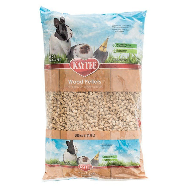 Kaytee Wood Pellets - Bird & Small Animal Bedding & Litter, 8 lbs-Small Pet-Kaytee-PetPhenom