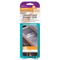 Kidco Adhesive Mount Cabinet and Drawer Lock 3 pack White-Home-Kidco-PetPhenom