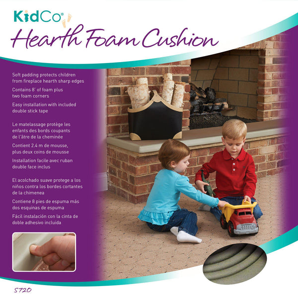 Kidco Hearth Foam Cushion Gray-Home-Kidco-PetPhenom