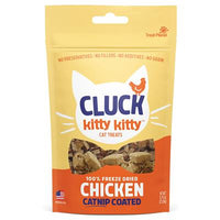 Kitty Kitty™ Kitty Kitty Cluck Freeze Dried Chicken Treat with Catnip Coating .75oz-Cat-Kitty Kitty-PetPhenom