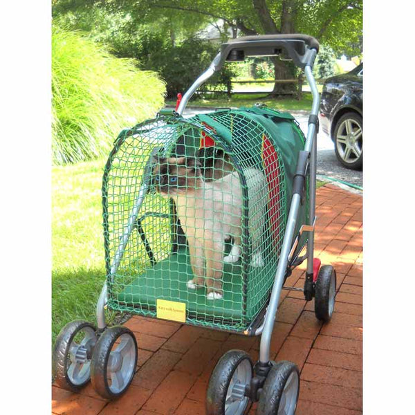 Kittywalk Emerald Pet Stroller SUV Green 31” x 16” x 37.5"-Cat-Kittywalk-PetPhenom