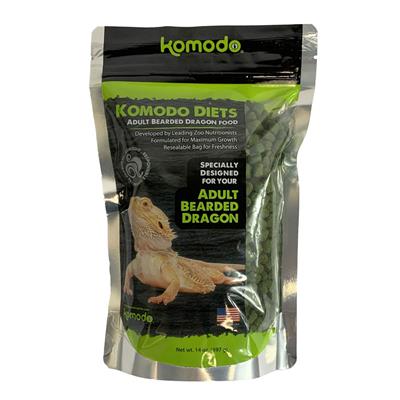 Komodo Diets - Bearded Dragon Food 14 oz-Small Pet-Komodo-PetPhenom