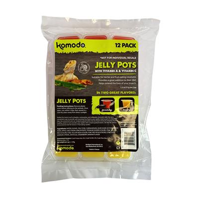 Komodo Jelly Pot Mix Fruit Flavor 12pack 37grams-Small Pet-Komodo-PetPhenom