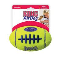 Kong Air Kong Squeakers Football, Large - 6.75" Long (For Dogs over 45 lbs)-Dog-KONG-PetPhenom