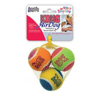 Kong Airdog Squeakair Birthday Balls Medium 3pk-Dog-Kong-PetPhenom