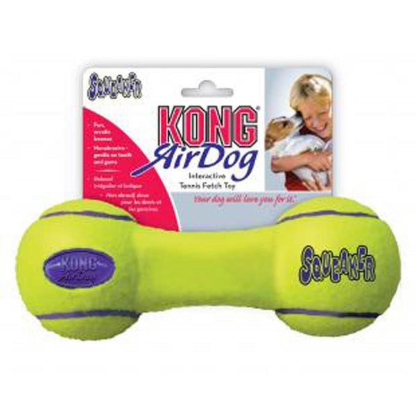 Kong Airdog Squeaker Dumbbell Large-Dog-Kong-PetPhenom