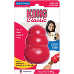 Kong Classic Dog Toy - Red, Medium - Dogs 15-35 lbs (3.5" Tall x 1" Diameter)-Dog-KONG-PetPhenom