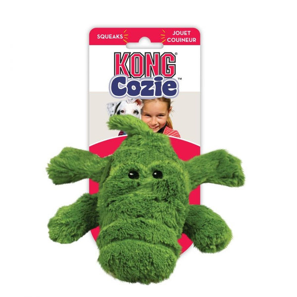 Kong Cozie Plush Toy - Ali the Alligator, Medium - Ali The Alligator –  PetPhenom