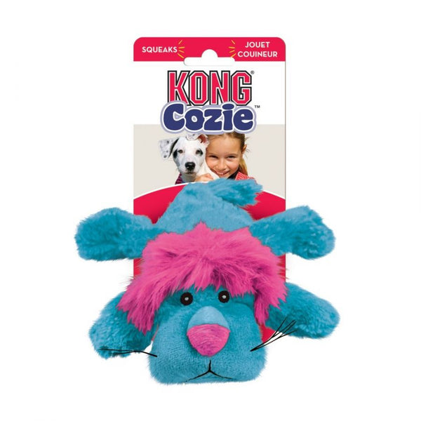 Kong Cozie Plush Toy - King the Lion, Medium - King The Lion-Dog-KONG-PetPhenom