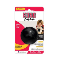 Kong Extreme Ball - Black, Small - Solid Ball (Dogs up to 35 lbs - 2.5" Diameter )-Dog-KONG-PetPhenom