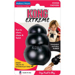 Kong Extreme Kong Dog Toy - Black, Medium - Dogs 15-35 lbs (3.5" Tall x 1" Diameter)-Dog-KONG-PetPhenom