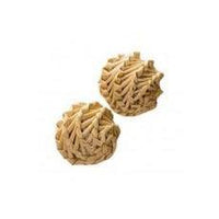 Kong Natural Straw Ball Cat Toy 2pk-Cat-Kong-PetPhenom