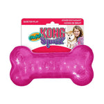 Kong Squeezz Crackle Bone Dog Toy, Medium Bone-Dog-KONG-PetPhenom