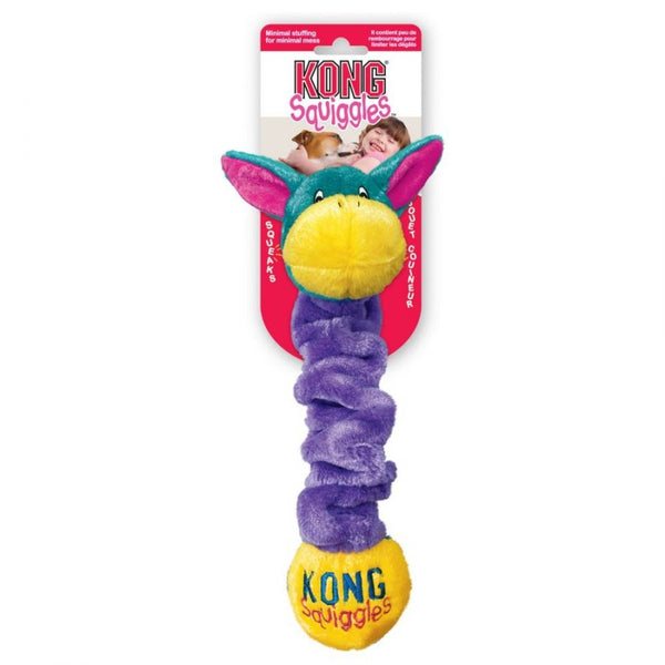 Kong Squiggles Plush Dog Pull Toy, Large (13"-22" Long)-Dog-KONG-PetPhenom