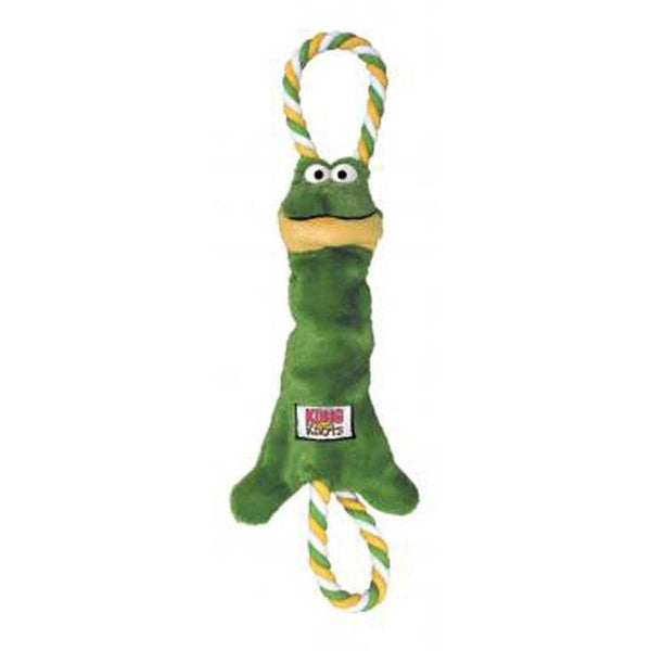 Kong Tugger Knots Frog Small/Medium-Dog-Kong-PetPhenom