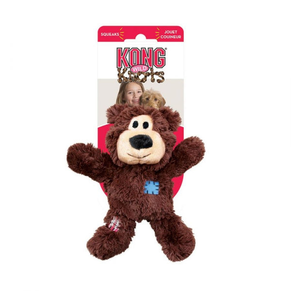 Kong Wild Knots - Bear - Assorted, Medium/Large - 20" Long-Dog-KONG-PetPhenom
