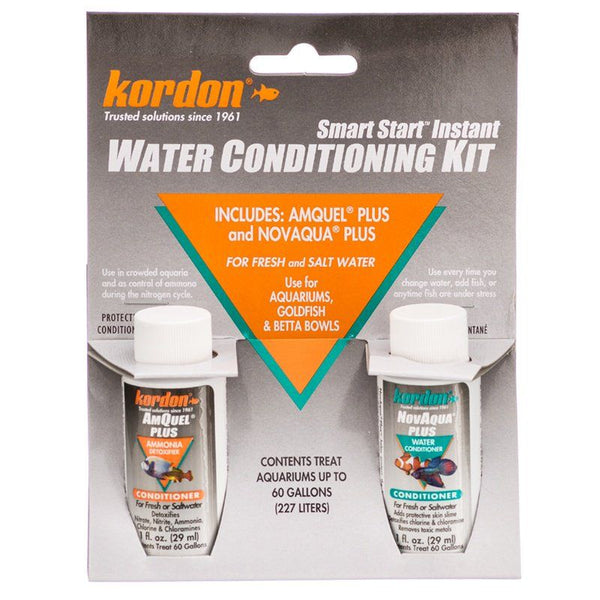 Kordon NovAqua + AmQuel Start Smart Instant Water Conditioning Kit, 1 oz-Fish-Kordon-PetPhenom