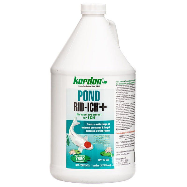 Kordon Pond Rid-Ich + Disease Treatment, 1 Gallon-Fish-Kordon-PetPhenom